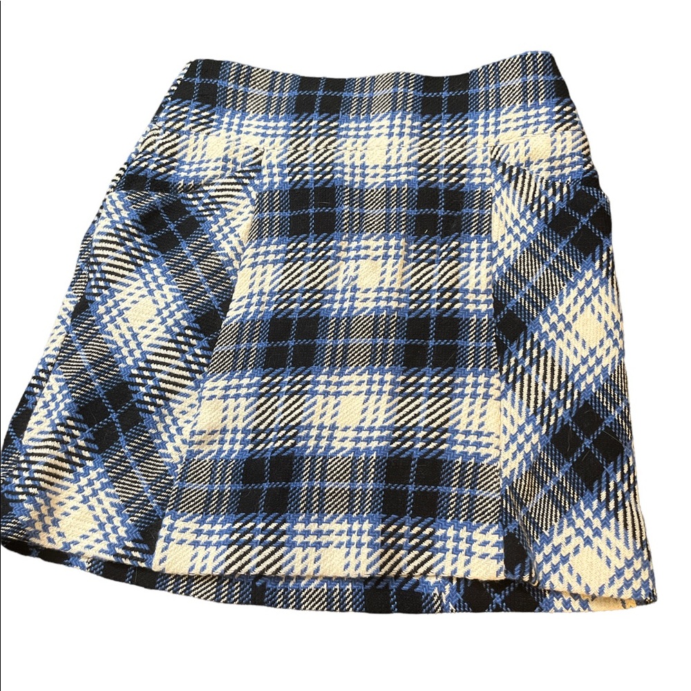 Anthropologie Plaid Skirt